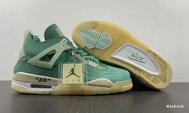 4 OF RETRO CV9388-102 NEPTUNE JORDAN SAIL TIFFANY GREEN AIR 0327